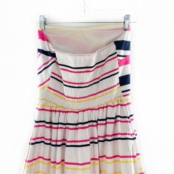 Lilly Pulitzer Felicity Dress Resort White Lady Like Stripe Size 10 - Picture 10 of 16
